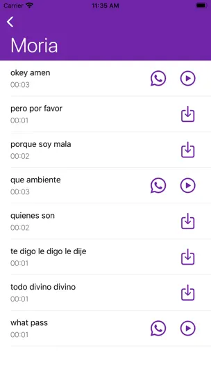 Captura de pantalla de La Botonera De Sonidos en iPhone 4