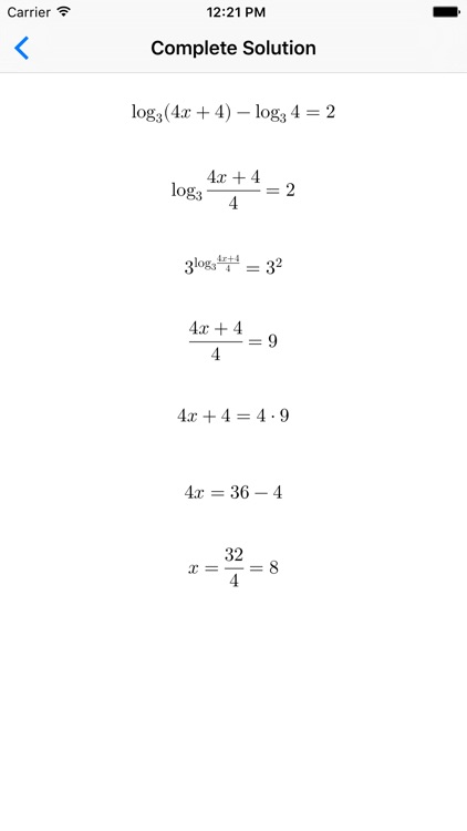 Logarithms screenshot-3