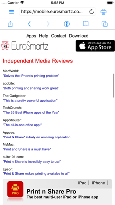 Print n Share Pro for iPhone screenshot 6