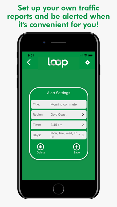 Screenshot #1 pour Loop - local audio traffic rep