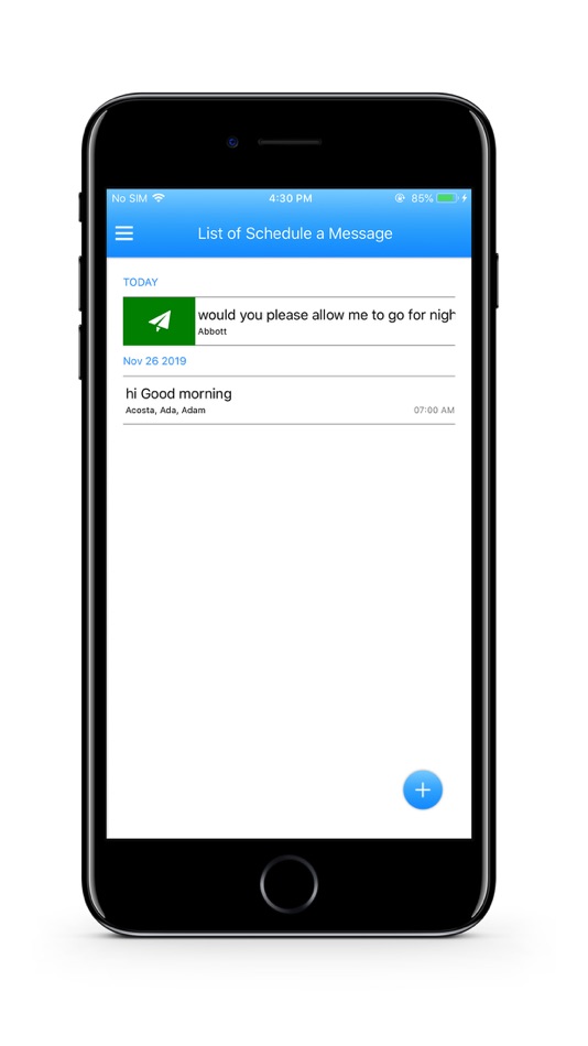 #5. Text-You-Later (iOS) بواسطة: Mobile App Fund