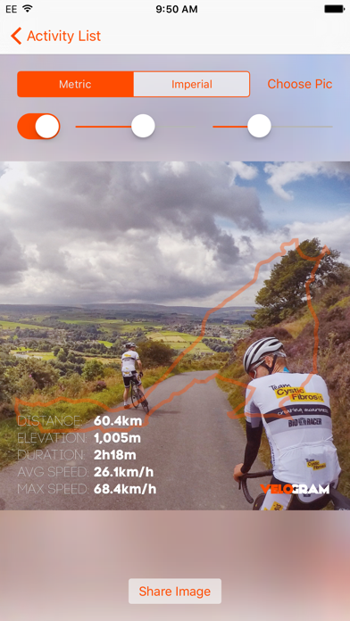 Velogram for Strava Cycling Screenshot