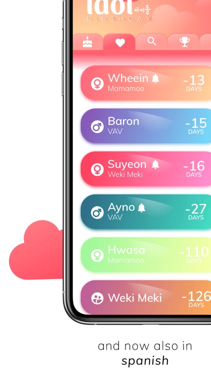 Kpop Idol Birthday Reminder screenshot-8