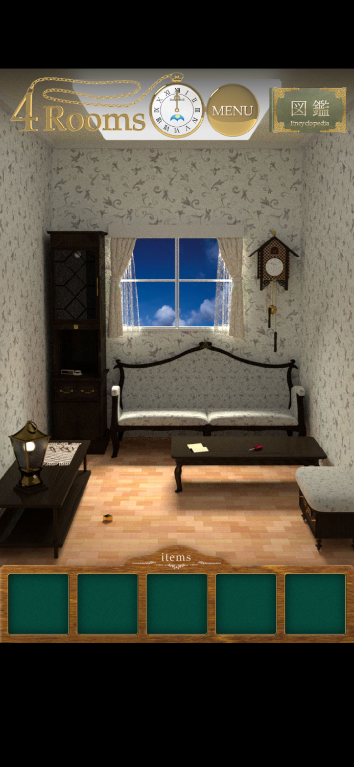 脱出ゲーム　4Rooms