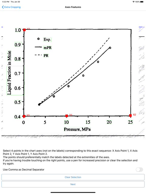 Screenshot #5 for Plot Digitizer