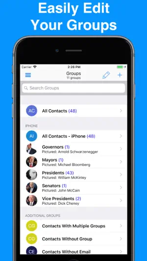 ABC Contacts screenshot 3