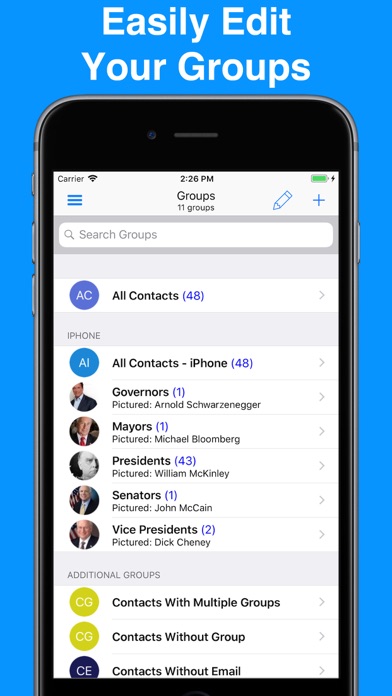 ABC Group Messenger Screenshot