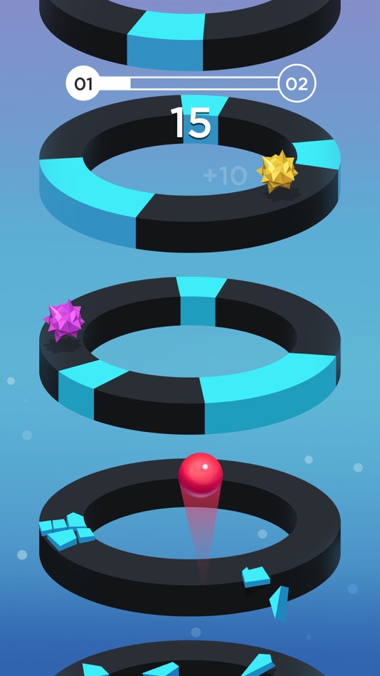 #2. Ball Up 3D (iOS) Podle: Payal Lakhani