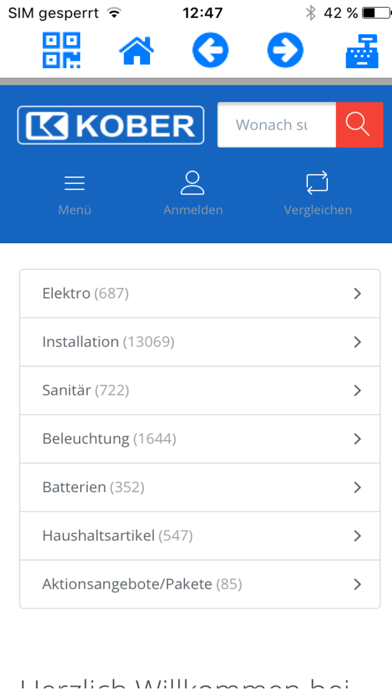 Screenshot #1 pour Kober Elektro
