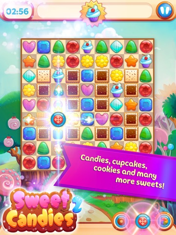 Sweet Candies 2: Match 3 Gamesのおすすめ画像2