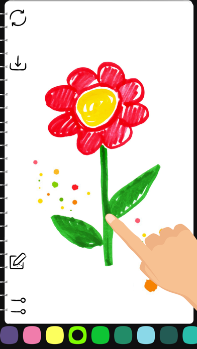 Screenshot #1 pour Draw Kid : Drawing & Painting