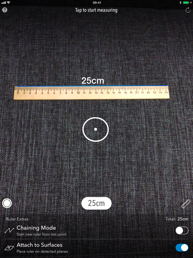 MeasureKit - AR Ruler Tape Screenshot