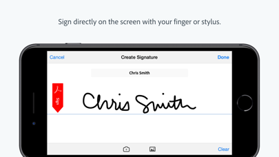 How to cancel & delete Adobe Sign – Form Filler from iphone & ipad 4