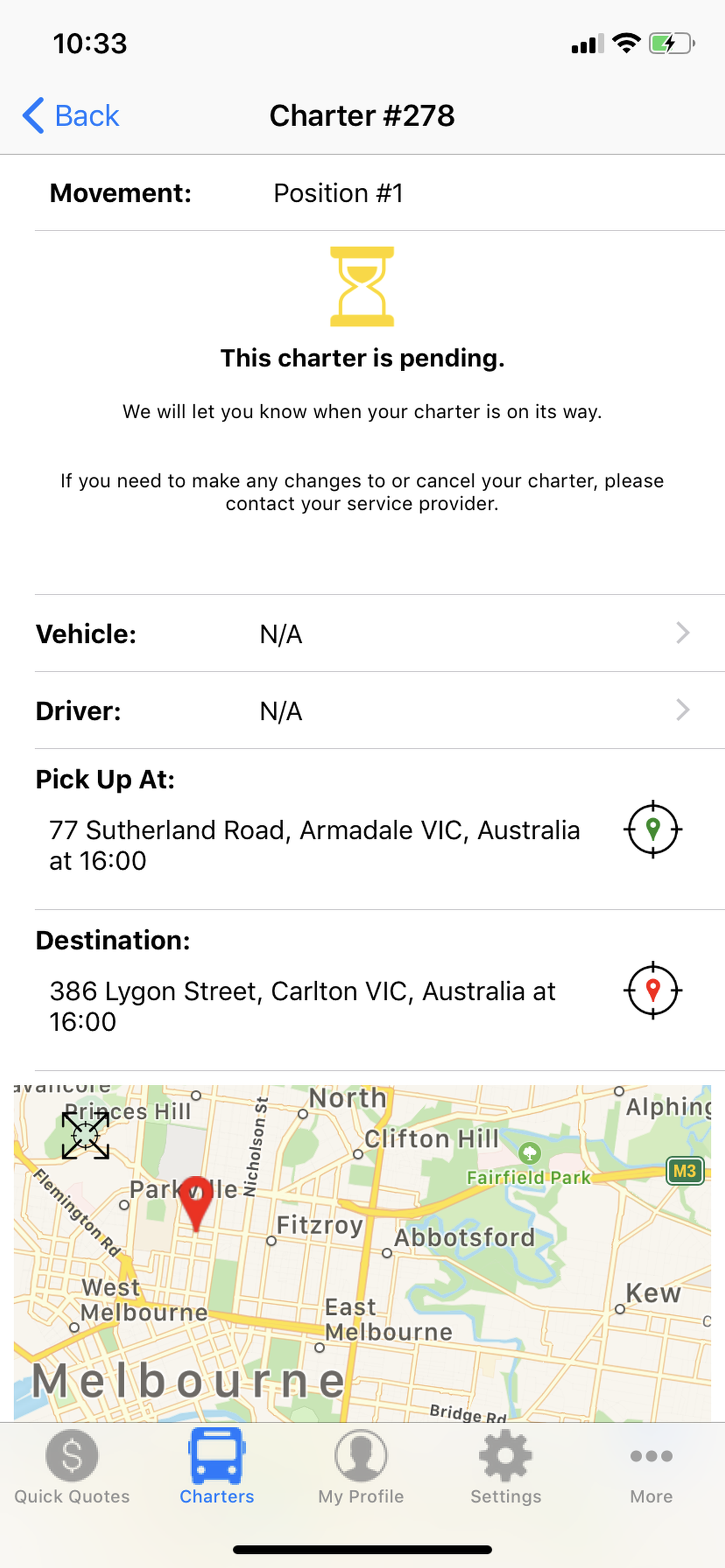 Crown Coaches screenshot 6