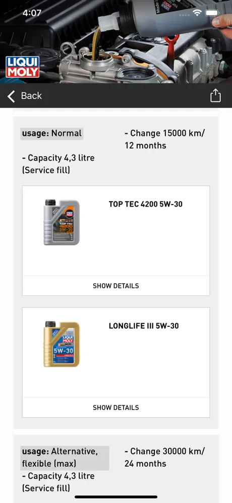 LIQUI MOLY App