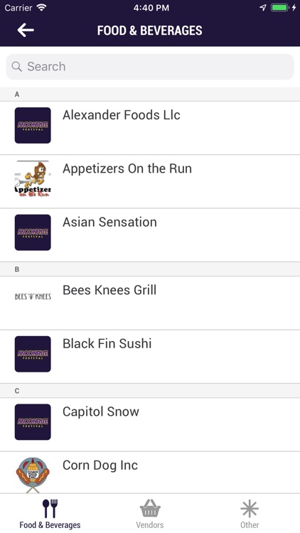 Moonrise Festival App