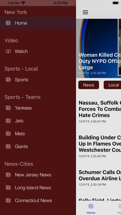 New York Local News & Sports Screenshot
