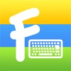 Color Fonts Keyboard: Cute Bio icon