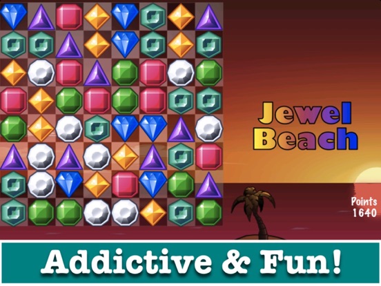 Jewel Beach iPad app afbeelding 2