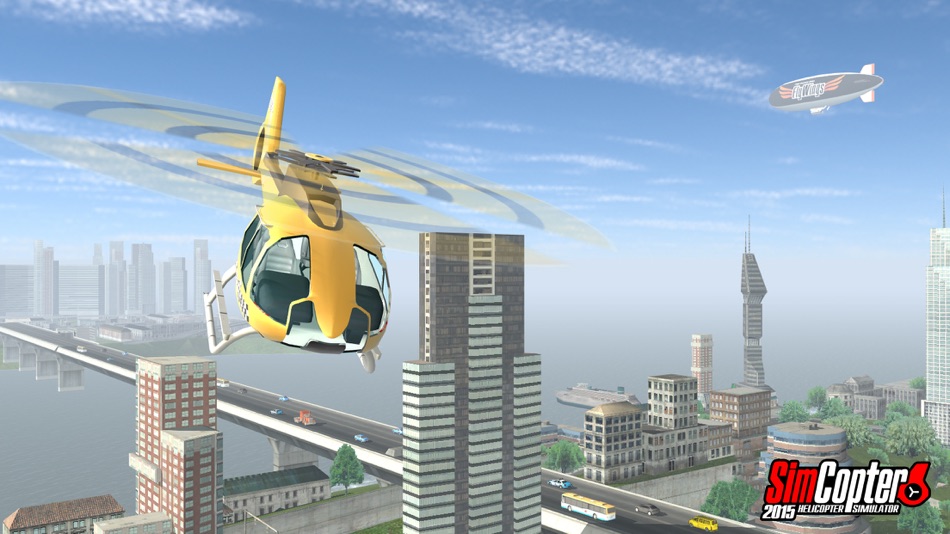 #2. Helicopter Simulator 2015 (iOS) 由: Thetis Consulting