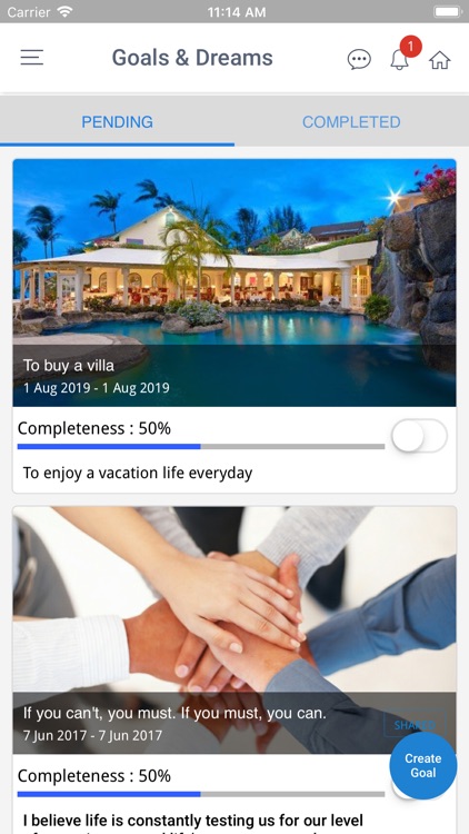 PurposeColor: Goal Setting App screenshot-3