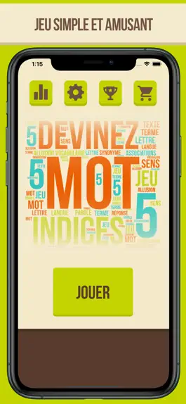 Game screenshot Devinez le mot - 5 indices apk