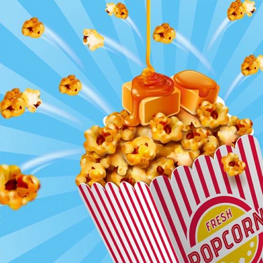 Popcorn Time Fair Food Party Icon