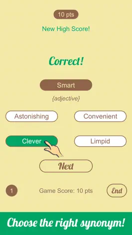 Game screenshot Synonyms Quiz mod apk