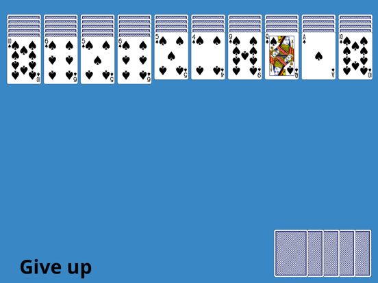 Screenshot #4 pour Spider Solitaire Touch