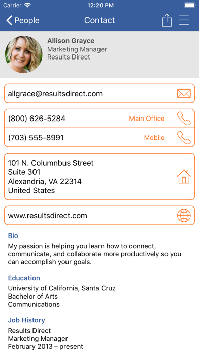 Veterinary Hospital Mgrs Assoc iPhone screenshot 5 - Social Networking app