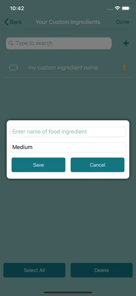 Food Ingredients Scanner