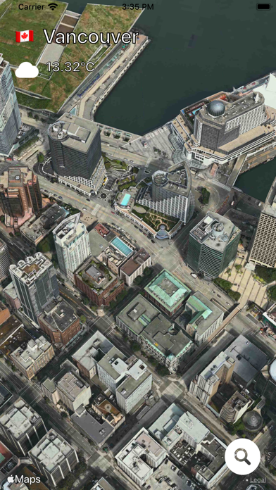 Higher - Map Explorer iPhone screenshot 1 - Travel app