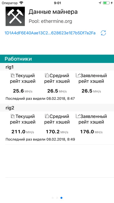 Miner Data
