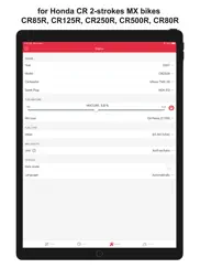 jetting for honda cr 2t moto ipad resimleri 2