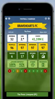 football chairman iphone capturas de pantalla 2