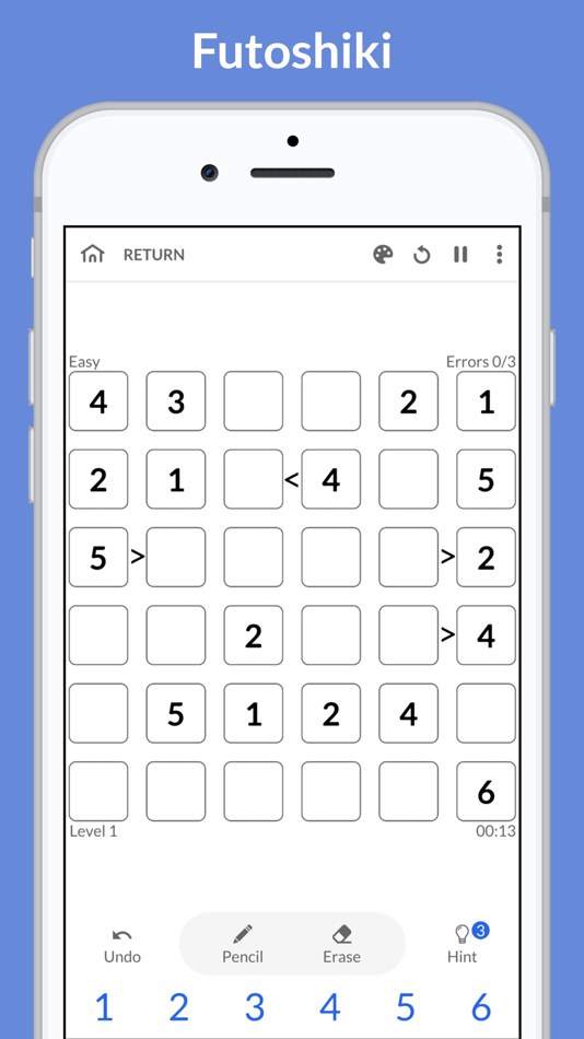 #4. Paper Brain - Sudoku, puzzles (iOS) Podle: Alexandre Grobost