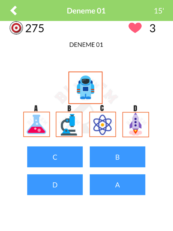 Screenshot #6 pour Bilsem Sınavı 3.Sınıf