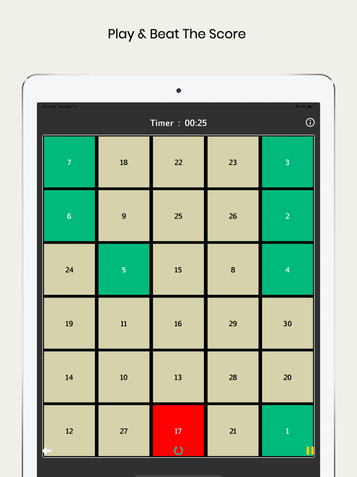 Increment Number Puzzle
