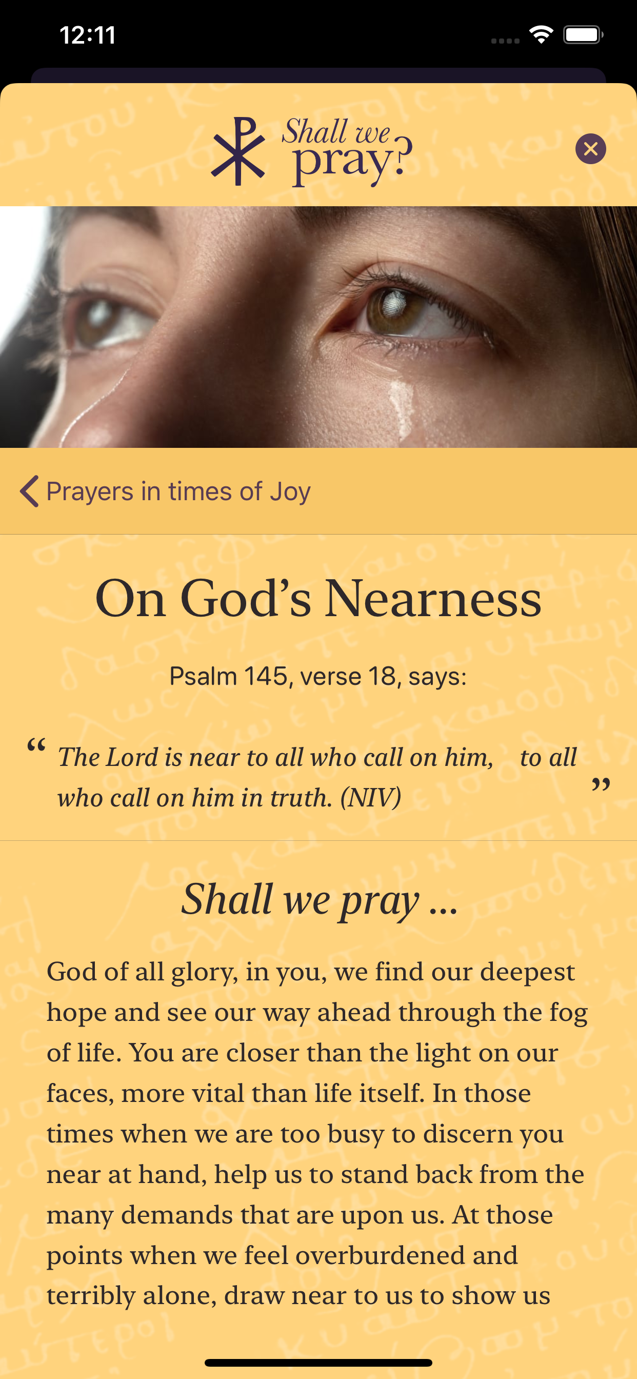 Shall We Pray? screenshot 3