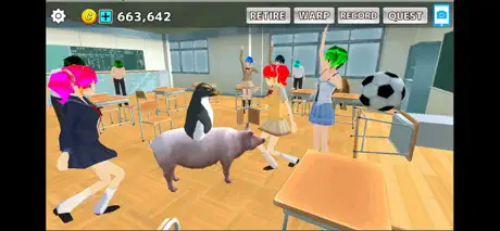 どうぶつスクールシミュレーター　少女と動物で学園ライフ