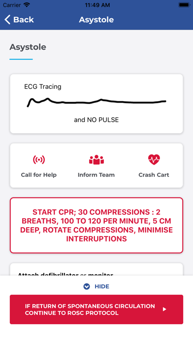 Screenshot #2 pour Emergency Protocols