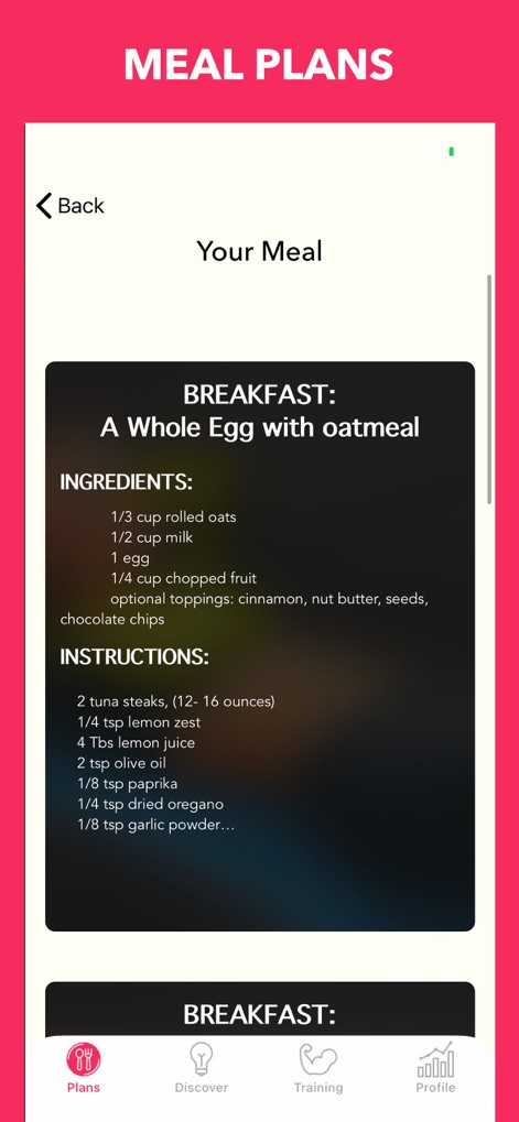 Easy Home Workout Women NO GYM - easy-home-workout-women-meal-plan-breakfast