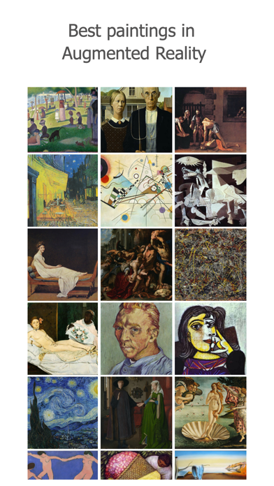 AR Paintings Screenshot