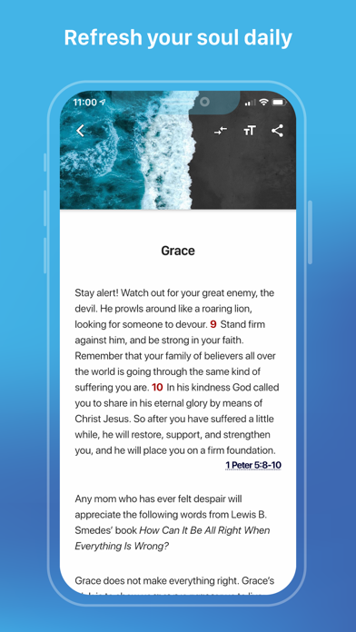 Refresh Daily Bible Devotional Screenshot