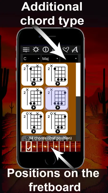 Banjo Chords Compass