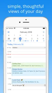 calendar · iphone screenshot 1