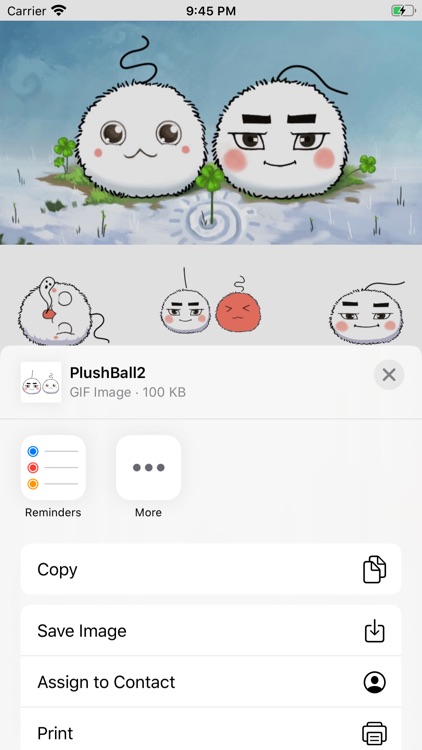 PlushBallStickers