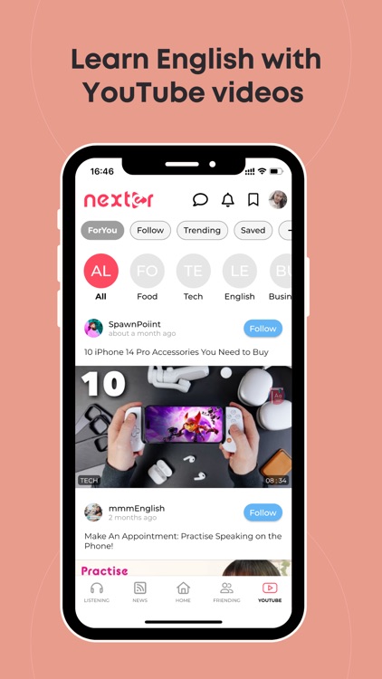 NEXTER: Speak and Chat English screenshot-4