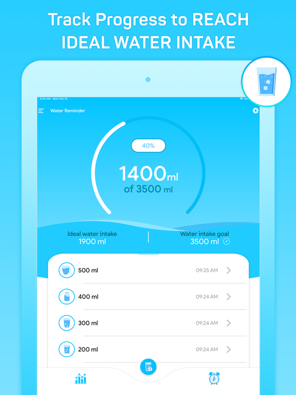Screenshot #4 pour Drinking Water Reminder Daily