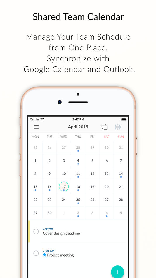 #4. Hitask: Team Task Management (iOS) 由: human > computer